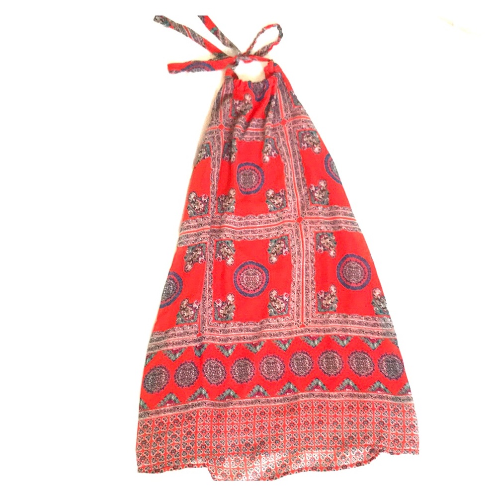 colorful pattern dress